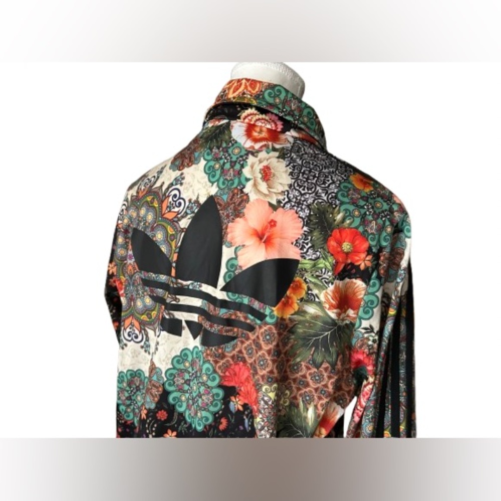 Adidas Farm Rio Jardim Agharta Multicolor 
Jacket Track Workout Floral Boho - Picture 10 of 16